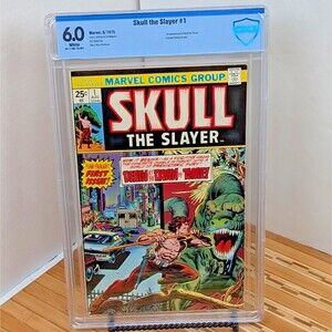 Skull The Slayer #1 Origin & 1st Appearance Marvel Comics 1975 CBCS 6.0 FN